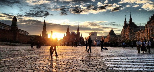 Red Square at Sunset
