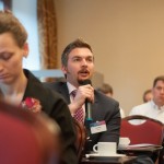 Audience participation at KM conference in Moscow